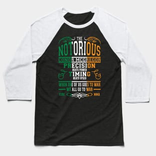 Conor Mcgregor Baseball T-Shirt